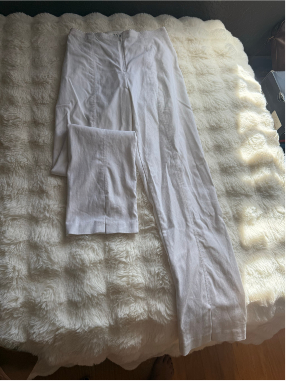 Women's Mesmerize Straight Leg Pants White, S/M
